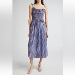 Doen Rhonda Organic Cotton Poplin Sundress, XXS